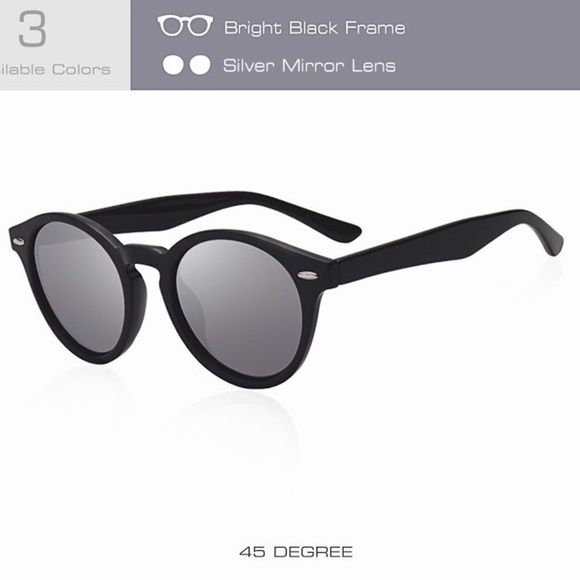 AOFLY Authentic Men's Round Sunglasses - Picture 1 of 5